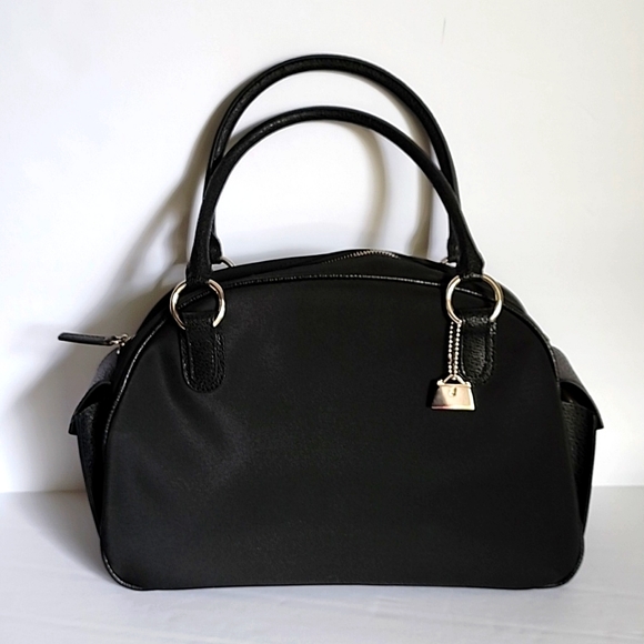 Jeanne Lottie Handbags - Jeanne Lottie Dome Satchel Black Bag